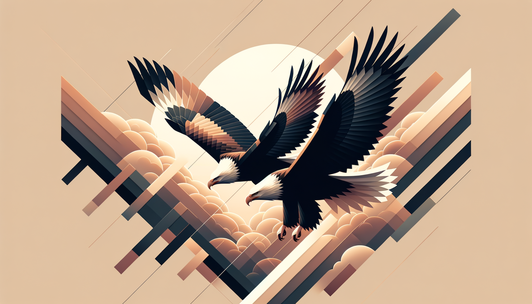 Flying high
