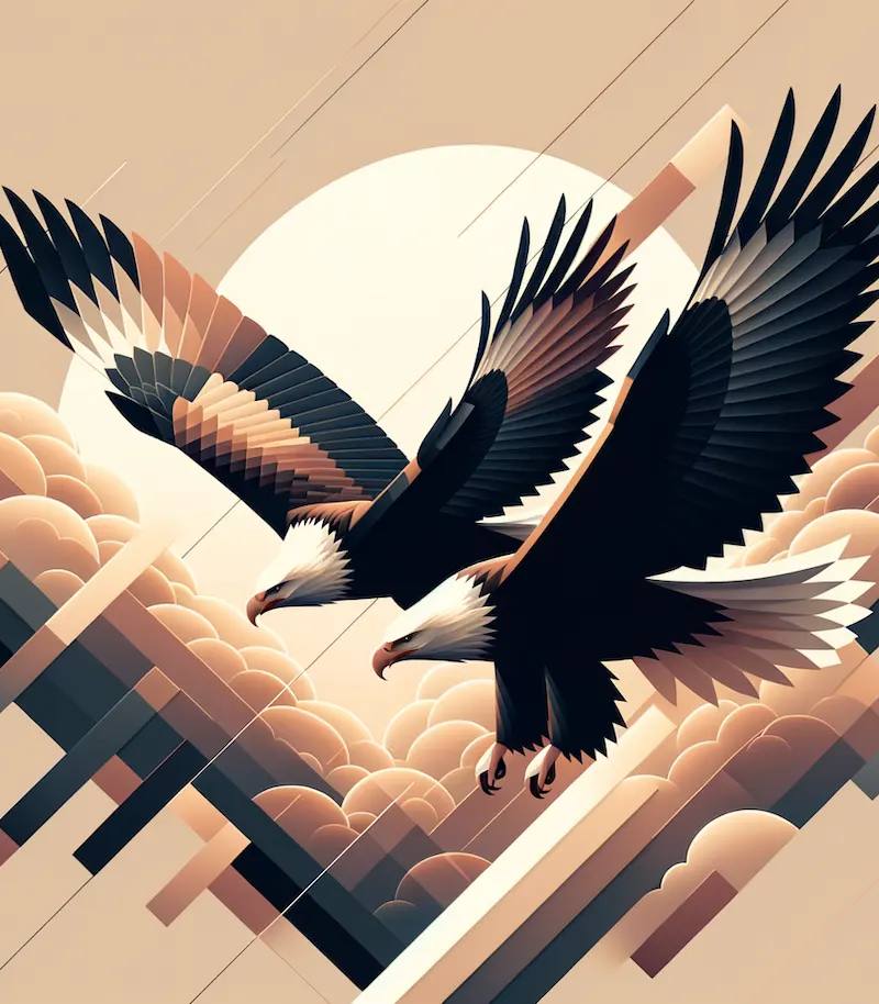 Flying high
