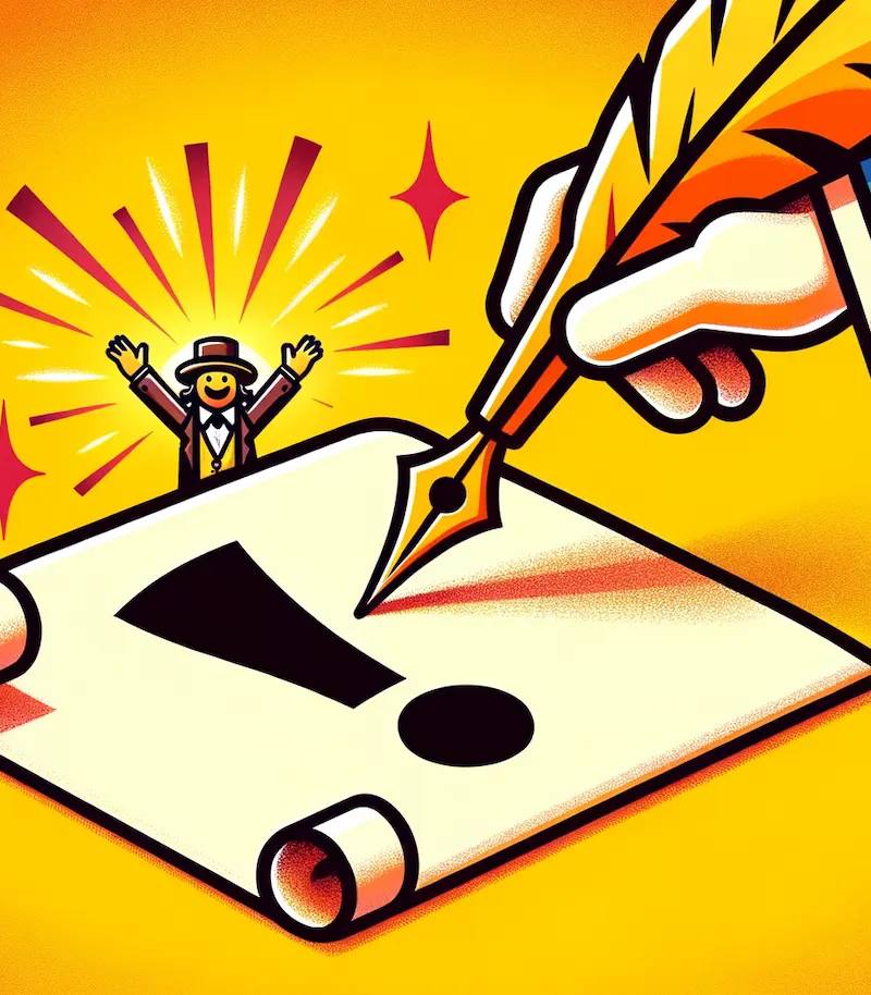 Making a point: A letter to myself